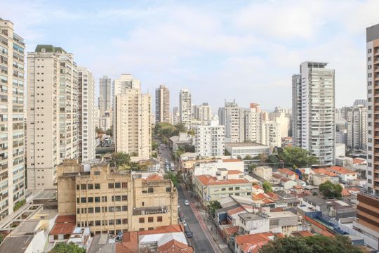 Vista da Suíte 1 de apartamento para alugar com 3 quartos, 255m² em Perdizes, São Paulo