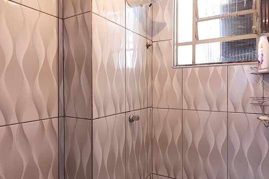 Banheiro Social de apartamento à venda com 2 quartos, 55m² em Cooperativa, São Bernardo do Campo