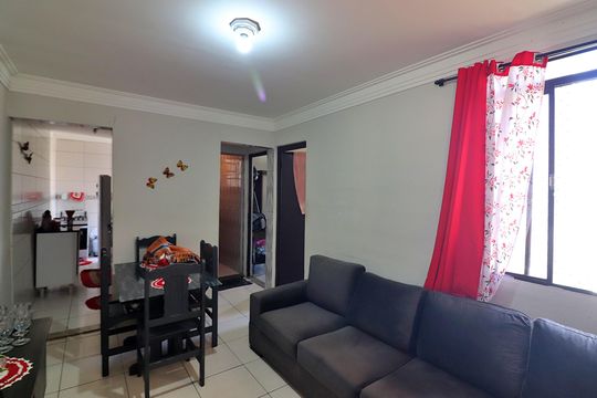 Sala  de apartamento à venda com 2 quartos, 55m² em Cooperativa, São Bernardo do Campo