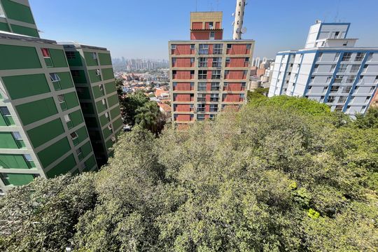 Vista da Sala de apartamento para alugar com 3 quartos, 96m² em Jaguaré, São Paulo