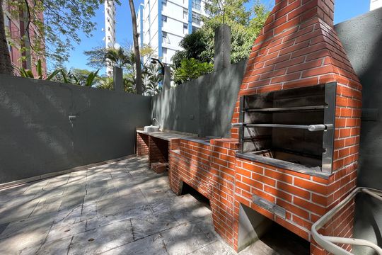 Área comum - Churrasqueira de apartamento para alugar com 3 quartos, 96m² em Jaguaré, São Paulo