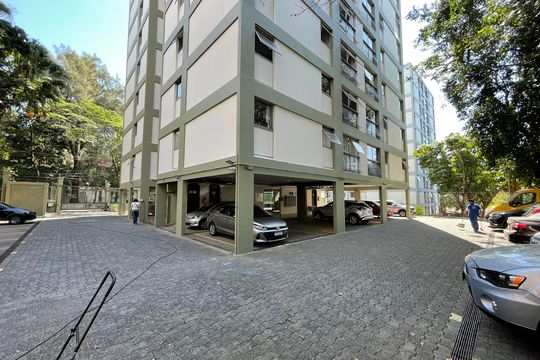 Fachada do bloco de apartamento para alugar com 3 quartos, 96m² em Jaguaré, São Paulo