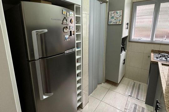 Cozinha  de apartamento para alugar com 2 quartos, 70m² em Cidade Monções, São Paulo