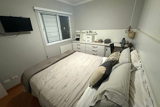 Quarto 1 de apartamento para alugar com 2 quartos, 70m² em Cidade Monções, São Paulo