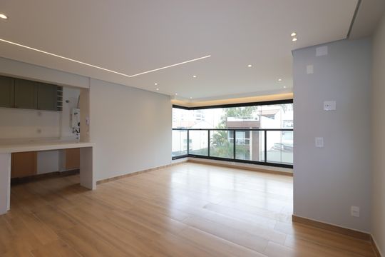 Sala de apartamento à venda com 2 quartos, 87m² em Jardim Bela Vista, Santo André