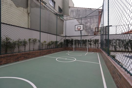Área Comum - Quadra de apartamento à venda com 2 quartos, 87m² em Jardim Bela Vista, Santo André