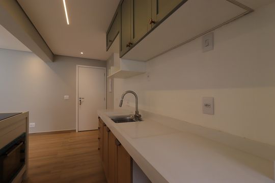 Cozinha de apartamento à venda com 2 quartos, 87m² em Jardim Bela Vista, Santo André