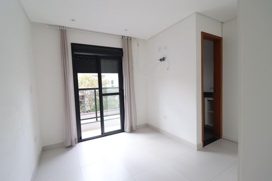 Suíte de apartamento para alugar com 2 quartos, 60m² em Campestre, Santo André