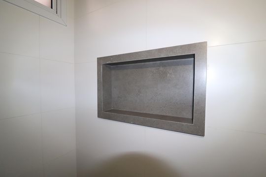 Banheiro  de apartamento para alugar com 2 quartos, 60m² em Campestre, Santo André