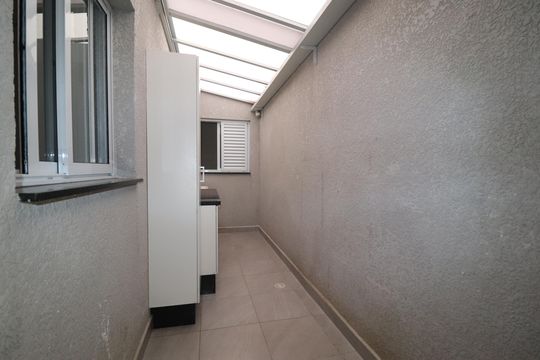 Área de Serviço de apartamento para alugar com 2 quartos, 60m² em Campestre, Santo André