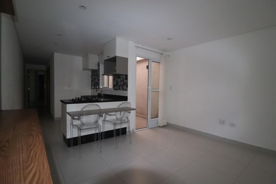 Sala de apartamento para alugar com 2 quartos, 60m² em Campestre, Santo André