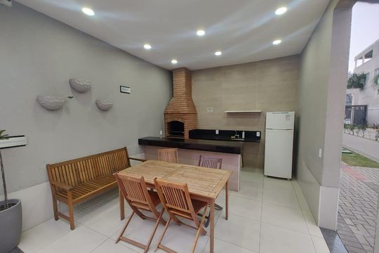 Área comum - Churrasqueira de apartamento para alugar com 1 quarto, 30m² em Mooca, São Paulo