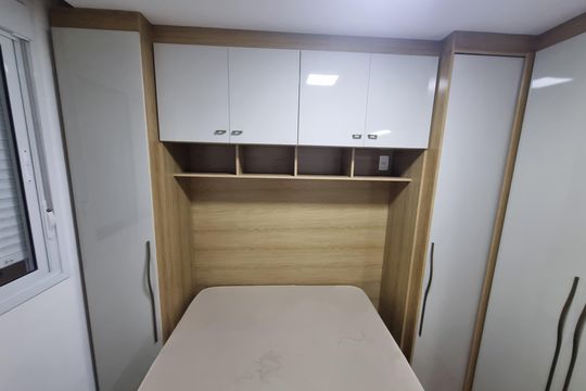 Quarto 1 de apartamento para alugar com 2 quartos, 35m² em Mooca, São Paulo