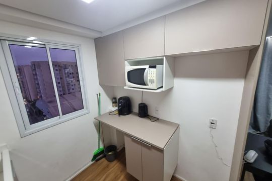 Cozinha  de apartamento para alugar com 2 quartos, 35m² em Mooca, São Paulo