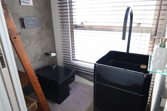 Banheiro da Suíte de apartamento à venda com 2 quartos, 140m² em Usina Piratininga, São Paulo