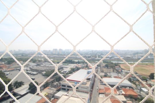 Vista Sala de apartamento para alugar com 2 quartos, 34m² em Veleiros, São Paulo