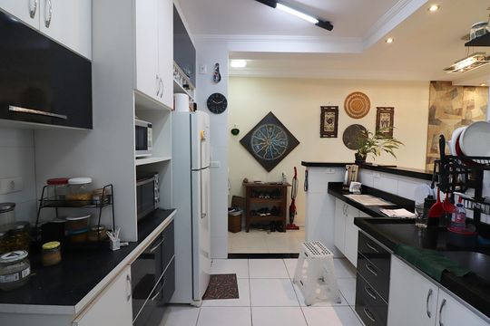 Cozinha e Área de Serviço de apartamento à venda com 3 quartos, 84m² em Rudge Ramos, São Bernardo do Campo