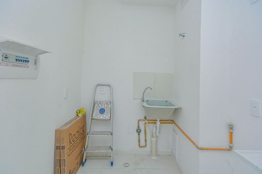 Área de Serviço de apartamento à venda com 2 quartos, 35m² em Veleiros, São Paulo