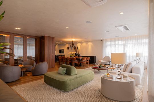 Sala de apartamento à venda com 4 quartos, 350m² em Bela Vista, São Paulo