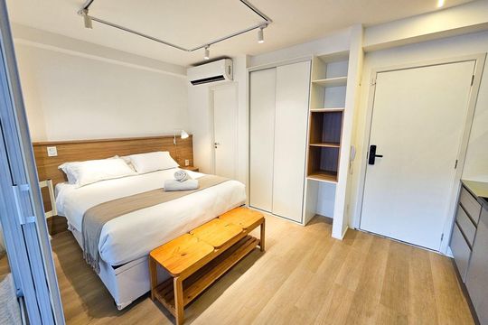 Quarto de apartamento para alugar com 1 quarto, 37m² em Jardim Paulista, São Paulo