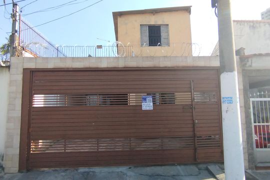 Fachada + Placa de casa à venda com 5 quartos, 120m² em Vila Antonieta, São Paulo