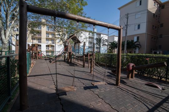 Área Comum - Playground de apartamento para alugar com 2 quartos, 57m² em Vila Sao Francisco, Hortolândia