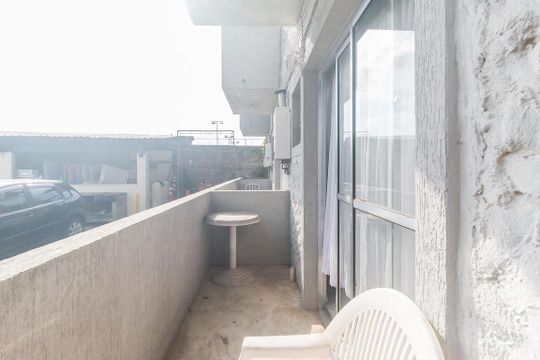 Varanda do Studio de kitnet/studio para alugar com 1 quarto, 21m² em Vila Martins, Mogi das Cruzes