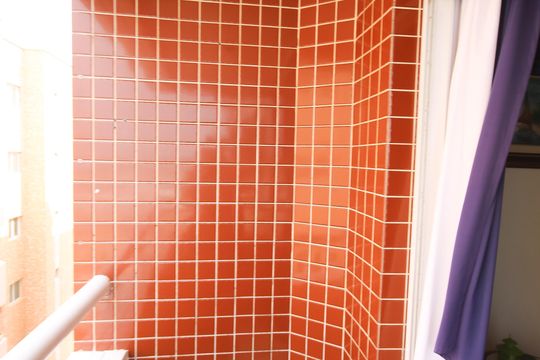 Varanda de apartamento para alugar com 1 quarto, 41m² em Vila Caiçara, Praia Grande