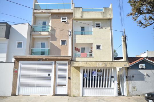 Fachada de apartamento à venda com 3 quartos, 160m² em Vila Pires, Santo André