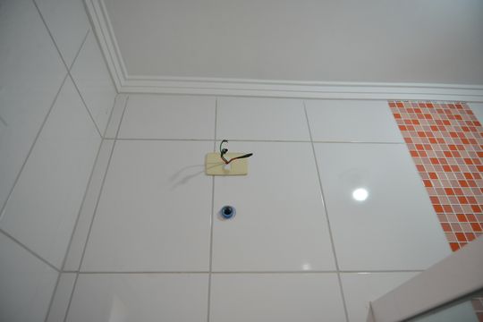 Banheiro Social de apartamento à venda com 3 quartos, 160m² em Vila Pires, Santo André