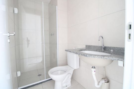 Banheiro de apartamento à venda com 2 quartos, 40m² em Socorro, São Paulo