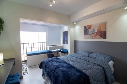Studio de kitnet/studio à venda com 1 quarto, 22m² em Santo Amaro, São Paulo