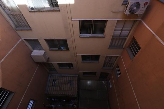 Vista da Área de Serviço de apartamento para alugar com 2 quartos, 49m² em Castelo, Belo Horizonte