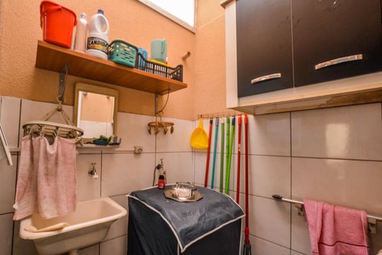 Cozinha e Área de Serviço de apartamento à venda com 2 quartos, 47m² em Vila Suíça, Santo André