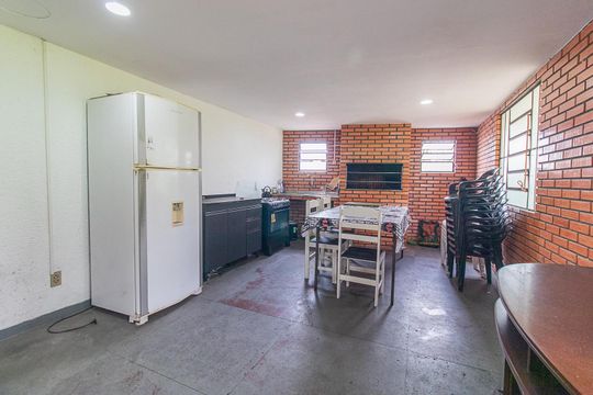 Área comum - Salão de festas de apartamento para alugar com 3 quartos, 96m² em Medianeira, Porto Alegre