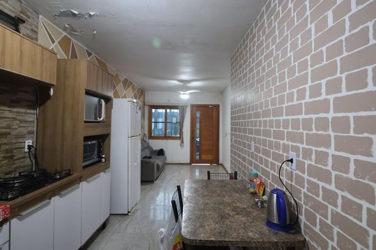Cozinha de casa para alugar com 2 quartos, 50m² em Brigadeira, Canoas