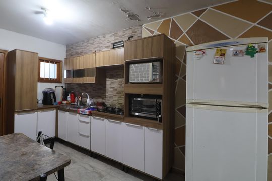 Cozinha de casa para alugar com 2 quartos, 50m² em Brigadeira, Canoas