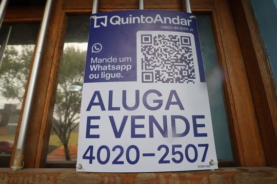 Placa de casa para alugar com 2 quartos, 50m² em Brigadeira, Canoas