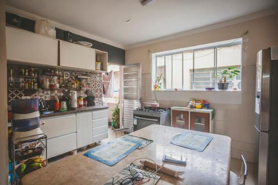 Cozinha de apartamento à venda com 2 quartos, 80m² em Bosque da Saúde, São Paulo