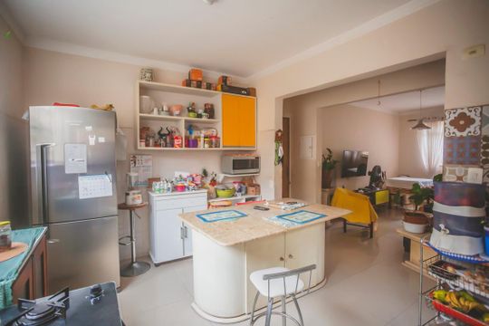 Cozinha de apartamento à venda com 2 quartos, 80m² em Bosque da Saúde, São Paulo