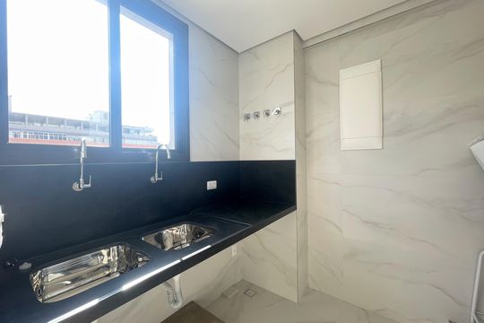 Área de serviço de apartamento à venda com 3 quartos, 220m² em Funcionários, Belo Horizonte