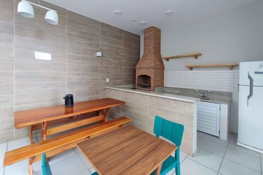 Área comum - Churrasqueira de apartamento à venda com 2 quartos, 49m² em Vila Carminha, Campinas