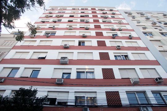 Fachada de apartamento à venda com 1 quarto, 30m² em Cidade Baixa, Porto Alegre