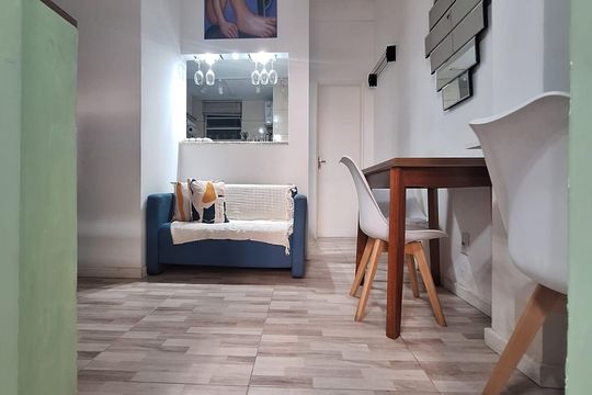 Sala de apartamento à venda com 1 quarto, 28m² em Botafogo, Rio de Janeiro