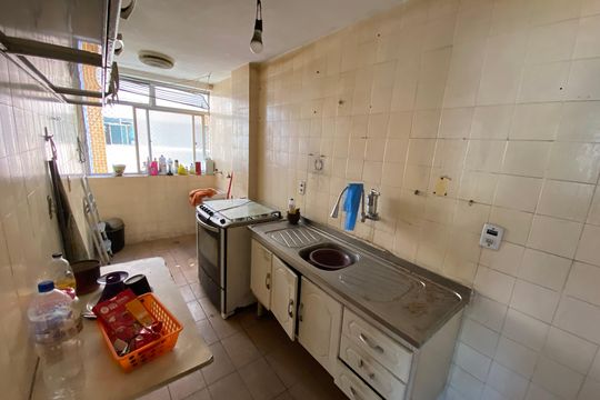 Cozinha de apartamento à venda com 1 quarto, 58m² em Freguesia (jacarepaguá), Rio de Janeiro