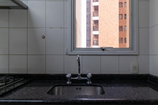 Cozinha de apartamento à venda com 2 quartos, 87m² em Pompeia, São Paulo