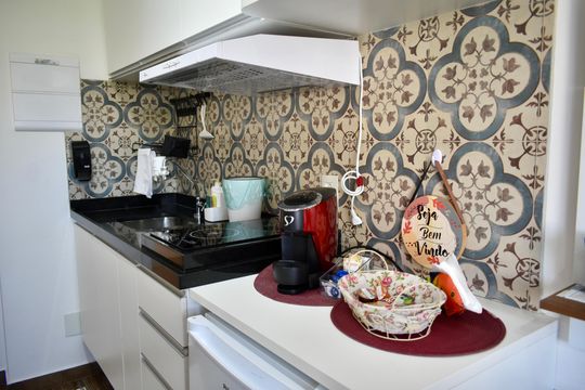 Cozinha de kitnet/studio para alugar com 0 quarto, 20m² em Vila Clementino, São Paulo