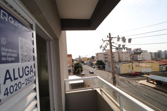 Placa de apartamento para alugar com 2 quartos, 56m² em Santa Mônica, Uberlândia