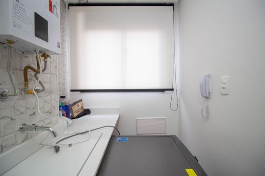 Área de Serviço de apartamento para alugar com 2 quartos, 38m² em Vila Marina, São Paulo