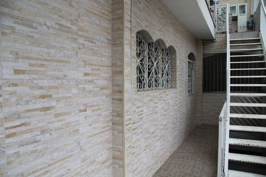 Área externa de casa para alugar com 1 quarto, 44m² em Jardim Rosana, Guarulhos